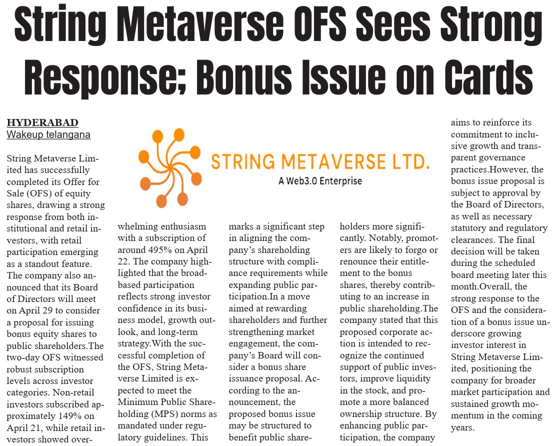 STRING METAVERSE | WEB 3.0